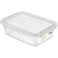 DONAU Home boîte de rangement, 1 litres, transparent