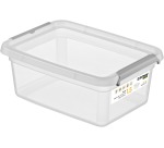 DONAU Home storage box, 1.5 liters, transparent