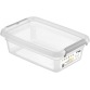DONAU Home boîte de rangement, 3 litres, transparent