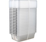 DONAU Home boîte de rangement, 3 litres, transparent