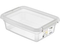 DONAU Home opbergdoos, 8,5 liter, transparant