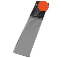 Orange crepe paper sheets