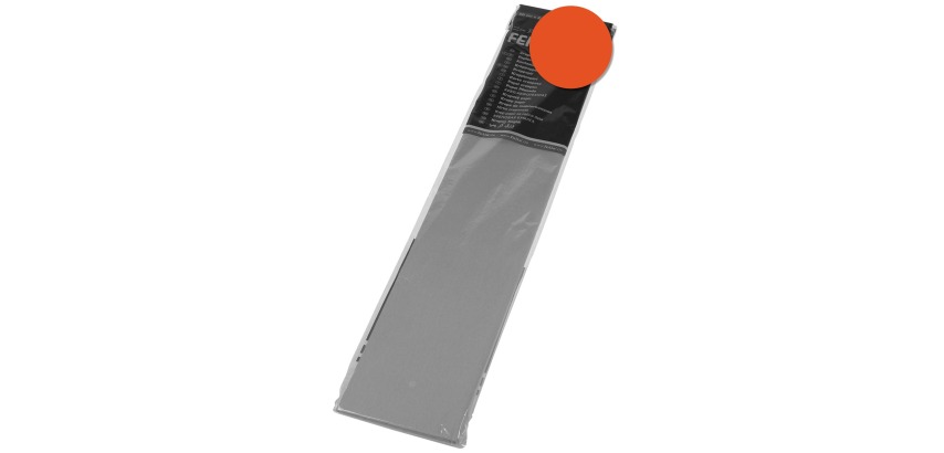 Folia crêpepapier oranje