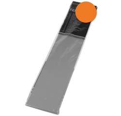 Papier crépon Folia 250x50cm 10 feuilles n° 109 orange vif