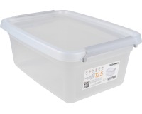 DONAU Home opbergdoos, 12,5 liter, transparant