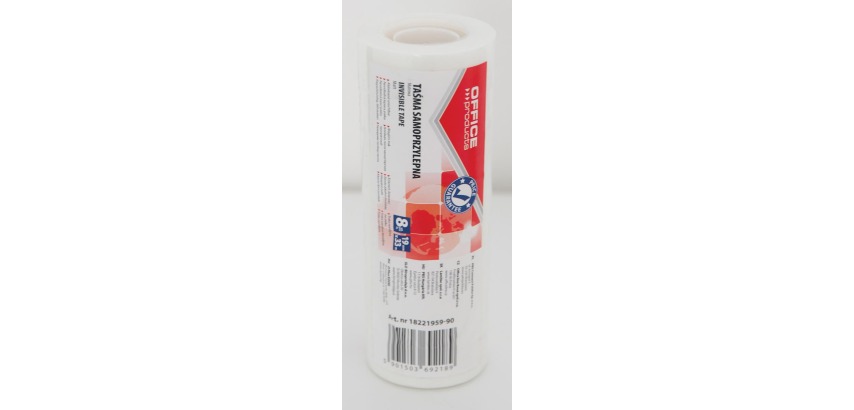 OFFICE products adhesive tape, 19 mm x 33m, matte, pack of 8 pieces