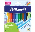 Pelikan Colorella Star feutre, étui de 12 pièces