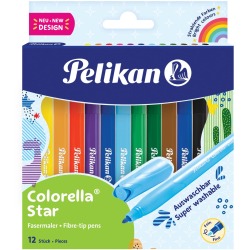 Pelikan Colorella Star feutre, étui de 12 pièces