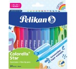 Pelikan Colorella Star feutre, étui de 24 pièces