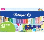 Pelikan Colorella Star felt-tip pen, set of 18 pieces + 6 pastel colors
