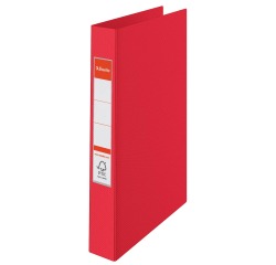 Esselte VIVIDA Binder A4 2 O-Ring 25mm PP Red