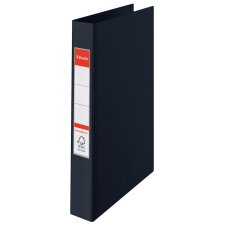 Cardboard lever arch file Esselte Vivida A4 - Black spine 3.5 cm