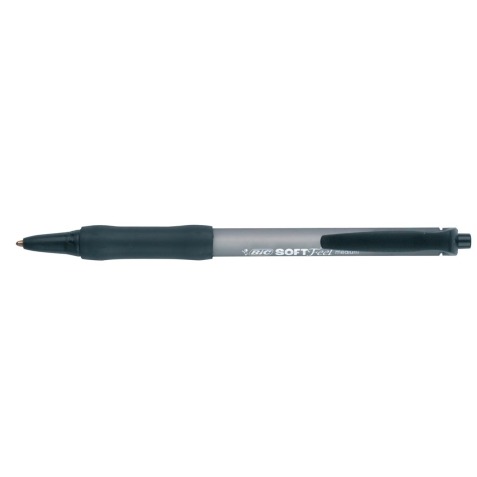 Bic stylo bille Soft Feel Clic Grip noir
