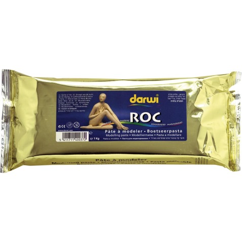 Darwi pâte à modeler Roc, paquet de 1 kg (haute qualité)