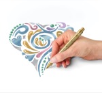 Staedtler Metallic Marker, 6er Set in verschiedenen Farben + kostenloser Pigment Liner