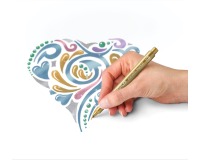 En_rotulador staedtler metalico 8323 blister de 6 unidades colores surtidos + 1 rotulador calibrado 308 c2-9