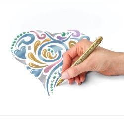 En_rotulador staedtler metalico 8323 blister de 6 unidades colores surtidos + 1 rotulador calibrado 308 c2-9