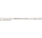 Staedtler marqueur Metallic 8323, blanc