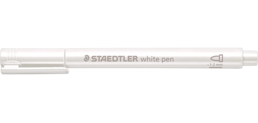 Staedtler Metallic Marker 8323, White