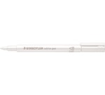 Staedtler marqueur Metallic 8323, blanc