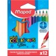 Maped crayon couleur triangulaire Color'Peps Mini