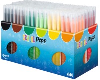 Maped Felt-Tip Color'Peps 144 Markers in Cardboard Box (Classpack)