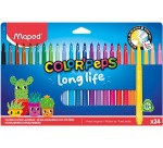 Viltstift Maped Color'Peps Long Life set á 24 kleuren
