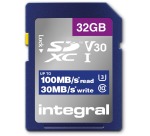 Integral SDXC V30 memory card, 32 GB