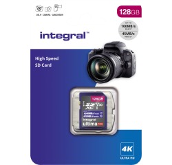 Carte mémoire Integral SDHC-XC 128Go