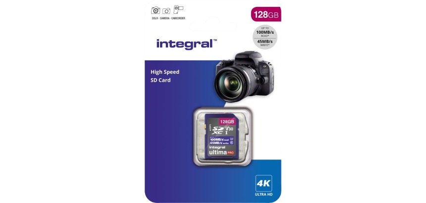 Integral SDHC-XC Memory Card 128GB