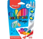 Maped Color'Peps Magic Felt Pen Set 10 Colors