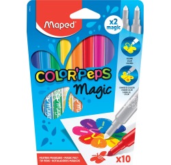 Maped Color'Peps Magic Felt Pen Set 10 Colors
