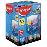 Maped Feutre Color'Peps 72 feutres en boîte cartonnée (classpack)