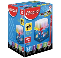 EN_FEUTRE COLORPEPS PAQUET 72X