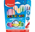Maped Color'Peps Markers 12 markers in a cardboard case
