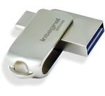 Integral 360-C Dual clé USB-C & USB 3.0, 256 Go