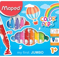 EN_ETUI 12x FEUTRES COLOR PEPS M