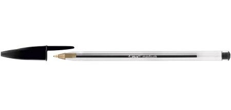 Bic balpen Cristal, zwart