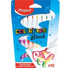 En_feutrex10 colorpeps brush bte