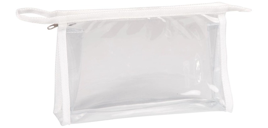 Exacompta trousse transparente, rectangulaire