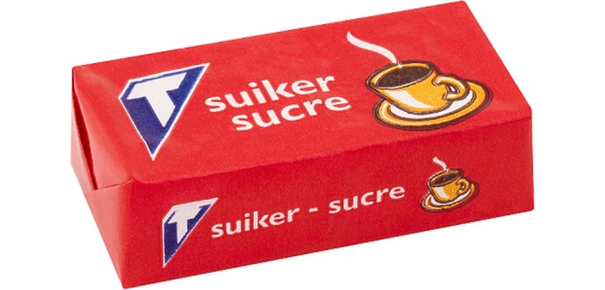 Tirlemont Stückzucker 2 x 2,5 g, Schachtel mit 1000 Stück