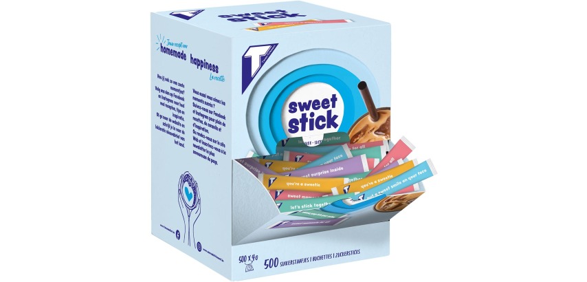 Tirlemont sachets de sucre, 4 g, boîte de 500 pièces