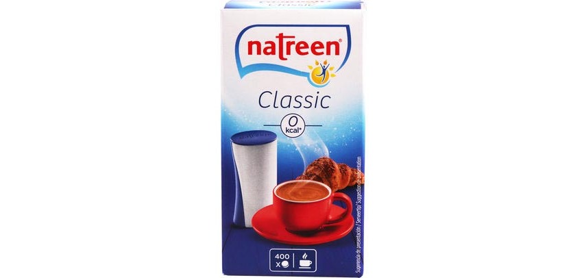 Natrena Classic édulcorant, distributeur de 400 pièces
