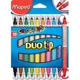 Maped Malstift Color Peps Duo'Tip, Schachtel mit 10 Stück