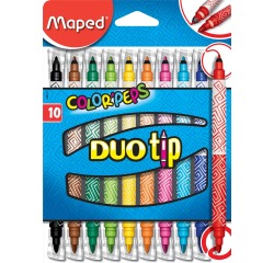 Maped Malstift Color Peps Duo'Tip, Schachtel mit 10 Stück