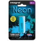 USB 3.0 Neon 32GB Blue Key INFD32GBNEONB3.0