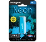 Integral Neon clé USB 3.0, 16 Go, bleu