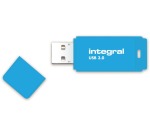 Integral Neon clé USB 3.0, 16 Go, bleu