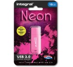 Integral Neon clé USB 3.0, 16 Go, rose