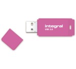 Integral Neon clé USB 3.0, 16 Go, rose